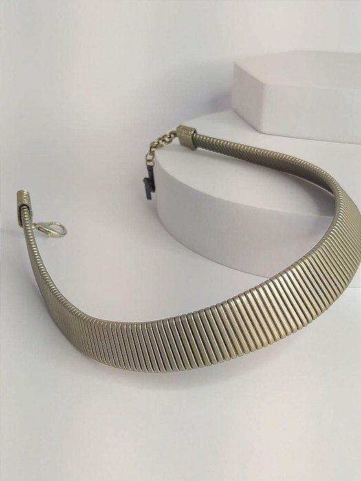 Choker Malha Dupla Robusta