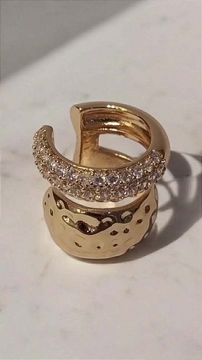 Brinco Piercing Dupla Argola