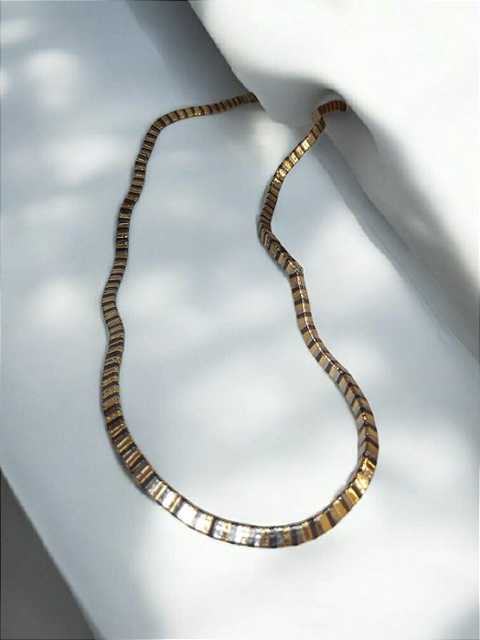 Colar Mix Metal Longo