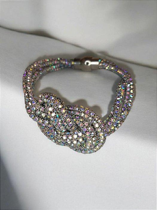 Bracelete Strass Furta-Cor