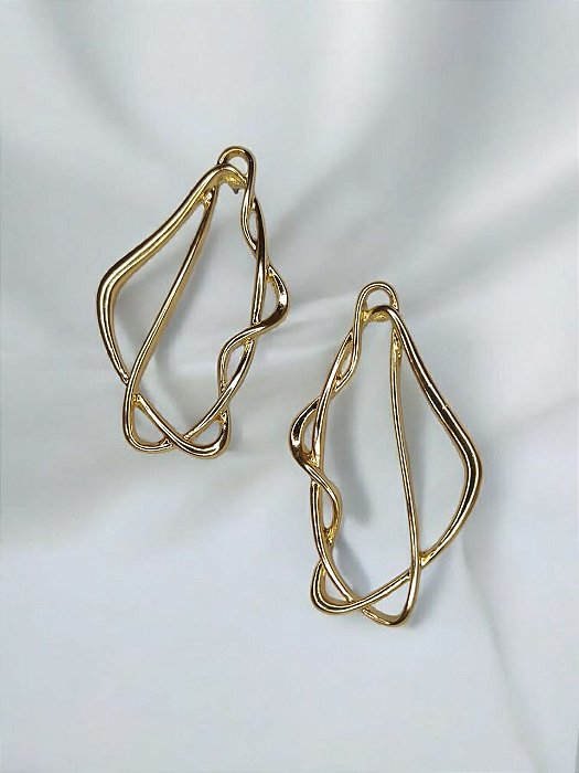 Brinco Trançado Orgânico