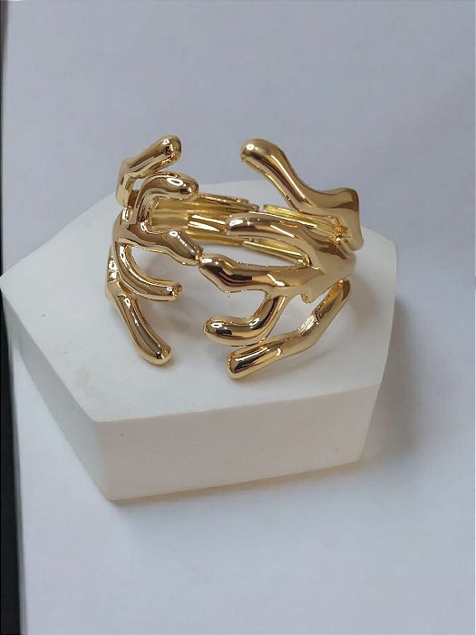Bracelete Coral Polido