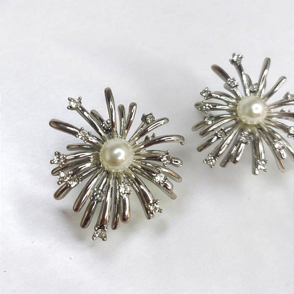 Brinco Floco Cravejado