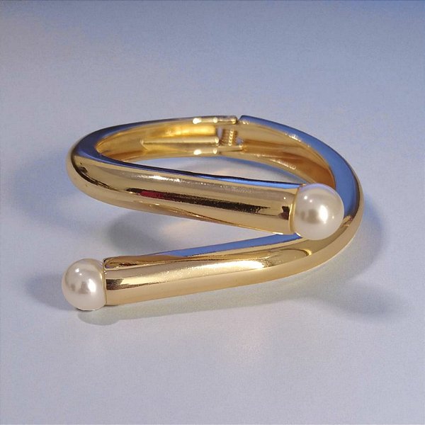 Bracelete Uma Volta com Pérola