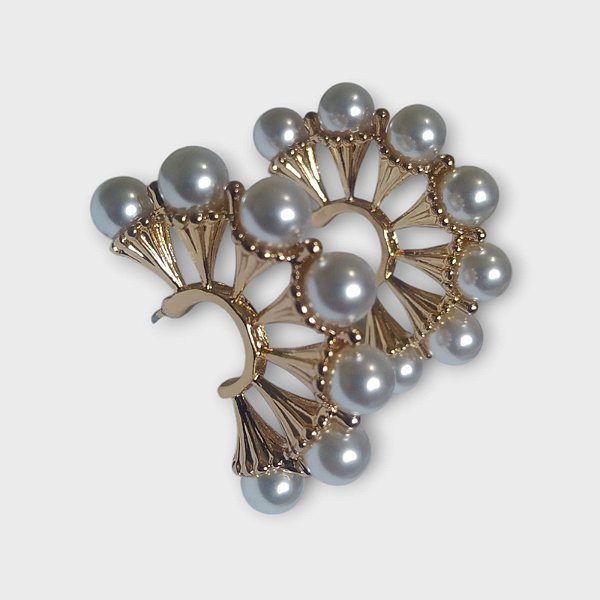 Brinco Arco Pérolas