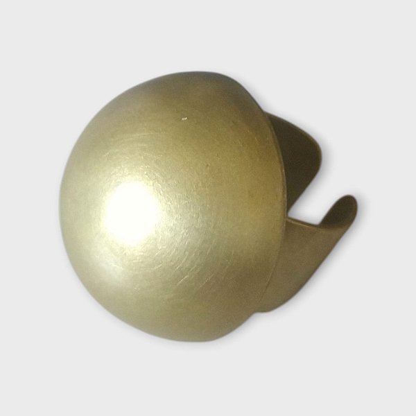 Anel Meia Lua Escovado