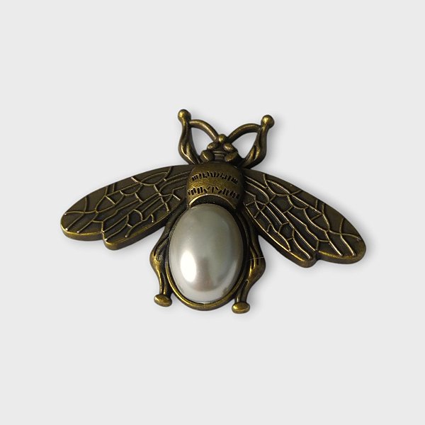 Broche Inseto Perolado