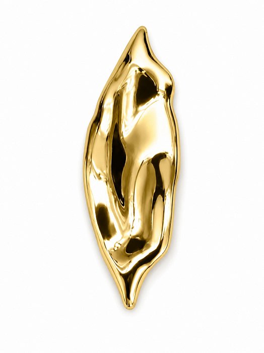 Broche Polido Orgânico de Imã