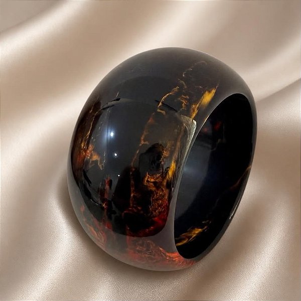 Bracelete Arredondado Marmorizado