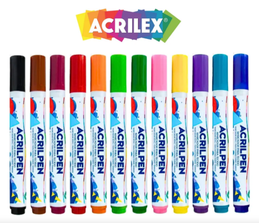 Caneta Para Tecido Acrilpen Acrilex