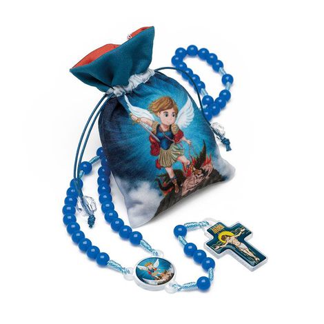 Terço Infantil São Miguel c/ Saquinho