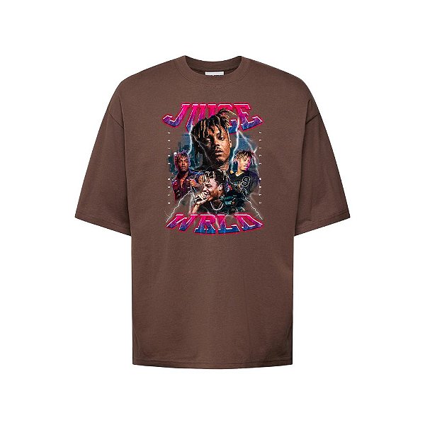 Camiseta Oversized Streetwear Masculina Bootleg - Juice WRLD