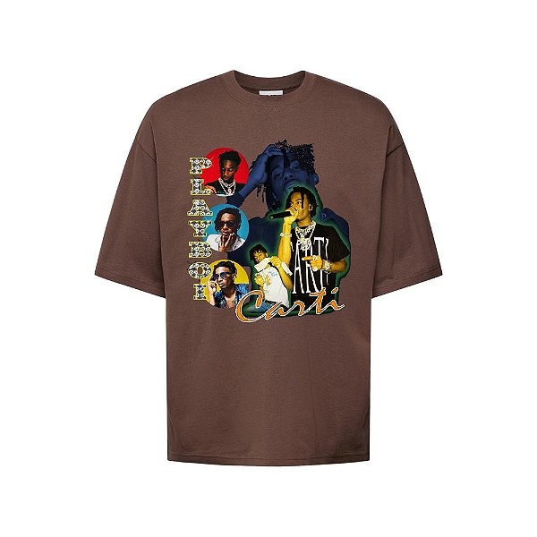 Camiseta Oversized Streetwear Masculina Bootleg - Playboi Carti