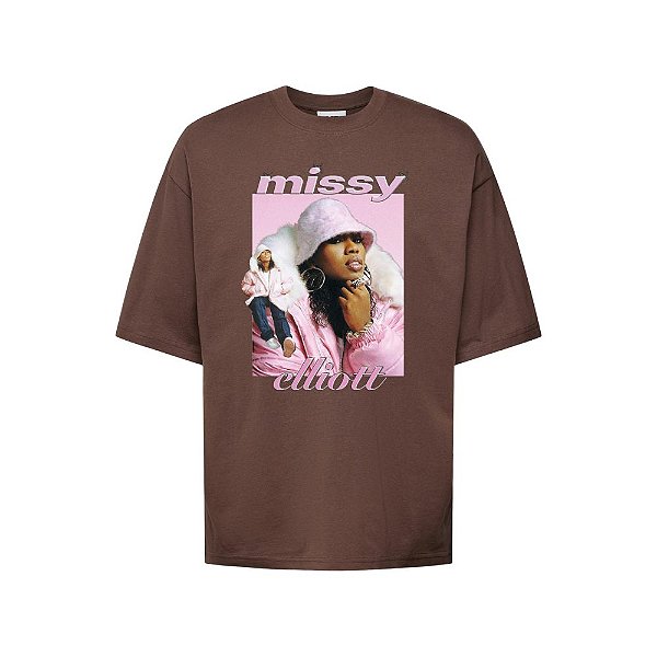 Camiseta Oversized Streetwear Masculina Bootleg - Missy Elliott