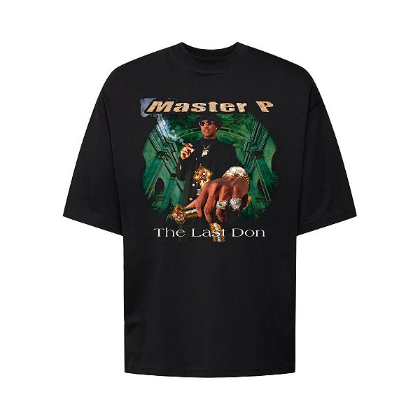 Camiseta Oversized Streetwear Masculina Bootleg - Master P