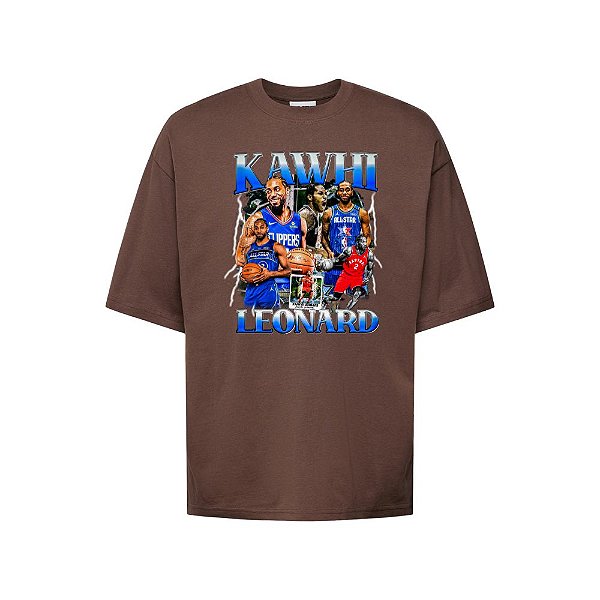 Camiseta Oversized Streetwear Masculina Bootleg - Kawhi Leonard
