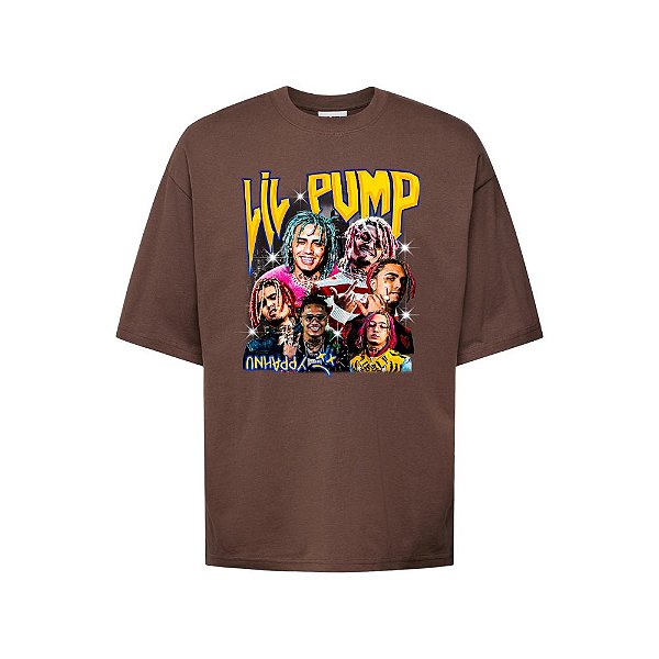 Camiseta Oversized Streetwear Masculina Bootleg - Lil Pump