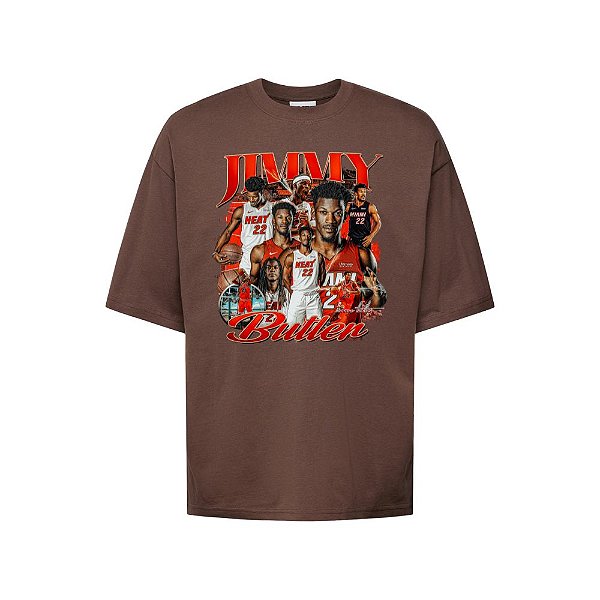 Camiseta Oversized Streetwear Masculina Bootleg - Jimmy Butler