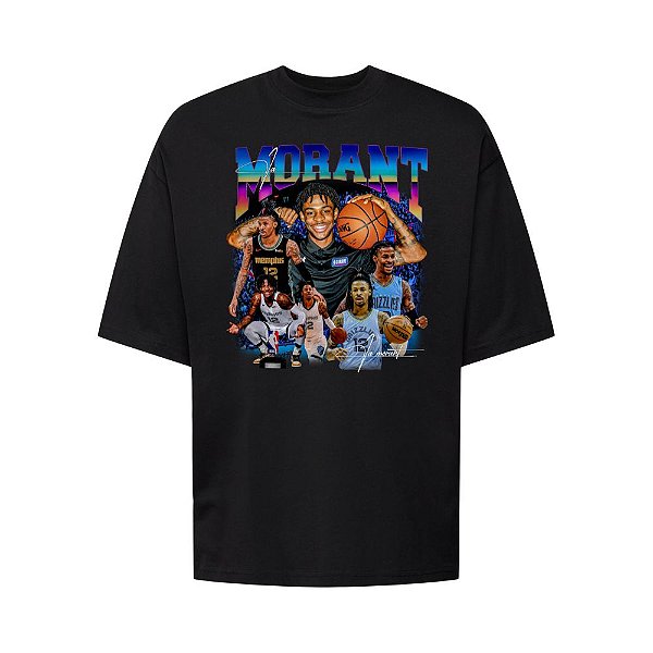 Camiseta Oversized Streetwear Masculina Bootleg - Morant