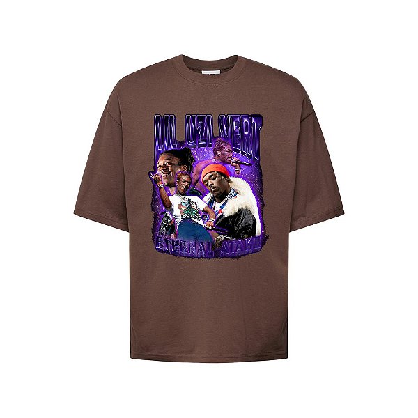 Camiseta Oversized Streetwear Masculina Bootleg - Lil Uzi Vert