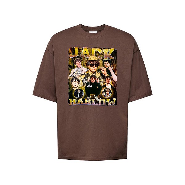 Camiseta Oversized Streetwear Masculina Bootleg - Jack Harlow