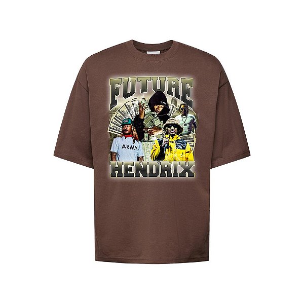 Camiseta Oversized Streetwear Masculina Bootleg - Future Hendrix
