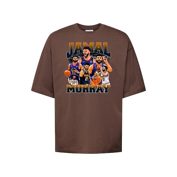 Camiseta Oversized Streetwear Masculina Bootleg - Jamal Murray