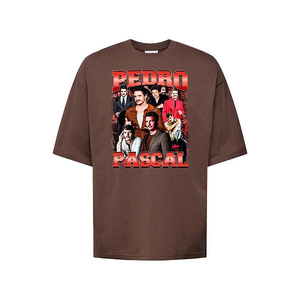 Camiseta Oversized Streetwear Masculina Bootleg - Pedro Pascal