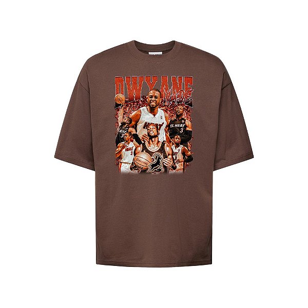 Camiseta Oversized Streetwear Masculina Bootleg - Dwyane Wade