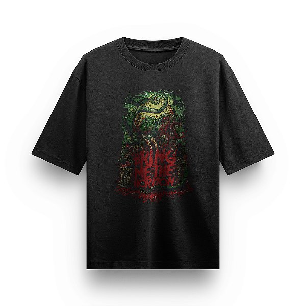 Camiseta Oversized Bandas de Rock Bring Me The Horizon envio imediato
