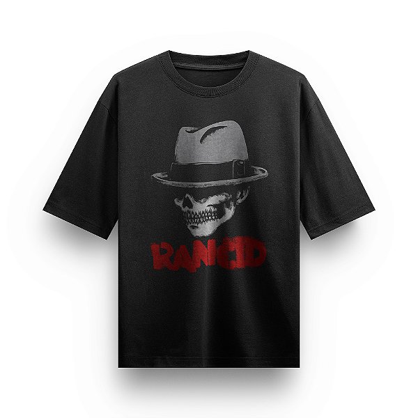 Camiseta Oversized Bandas de Rock Rancid Camisa Rock Roll envio imediato
