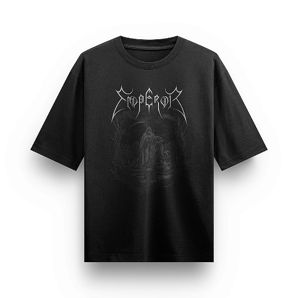 Camiseta Oversized Bandas De Rock Emperor Banda Rock and Roll Envio imediato