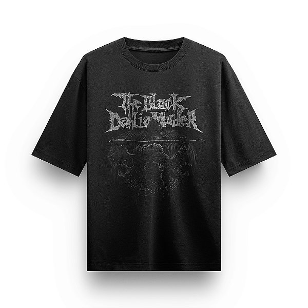 Camiseta Oversized Bandas de Rock The Black Dahlia Murder Camisa Unissex