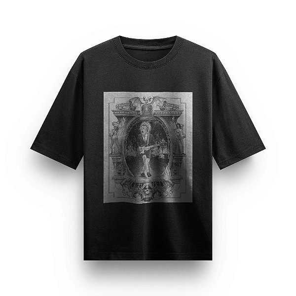 Camiseta Oversized Bandas de Rock Blusa Ac Dc Rock Heavy Metal