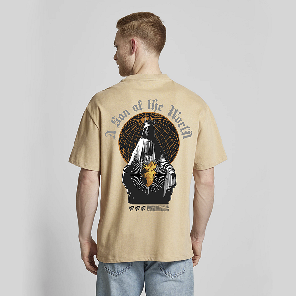 Camiseta Streetwear Masculina 100% Algodão Fio 30.1 - A SON OF THE WORLD 13