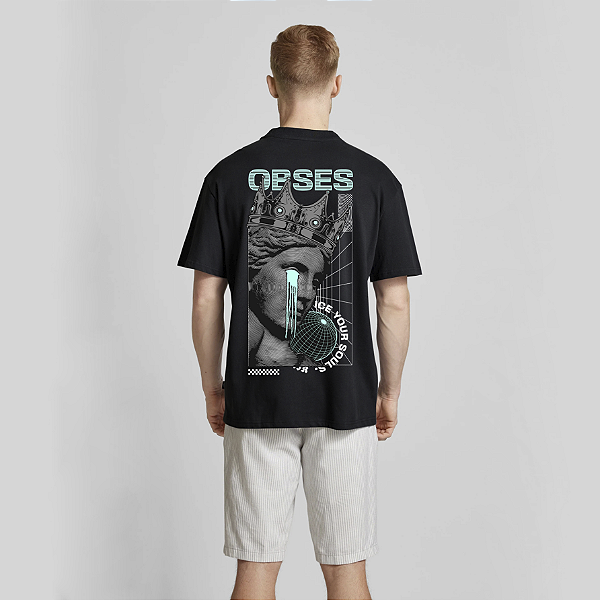 Camiseta Streetwear Masculina 100% Algodão Fio 30.1 - OBSES 83