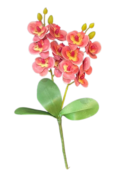 Mini Orquidea C/ Folha Artificial
