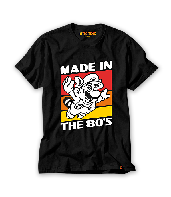 Camiseta Gamer Geek Cat Retro Mario #005