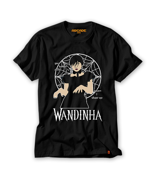 Camiseta Garota de Trancinhas Gotica#012