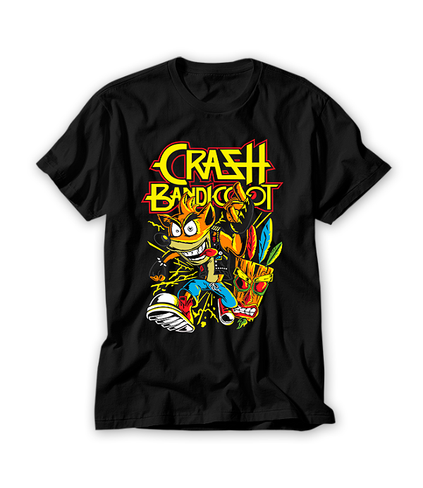Camiseta Gamer Metal Bandicoot #016