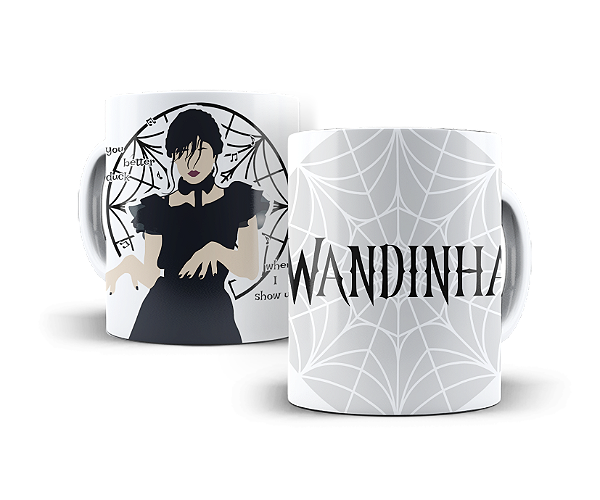 Caneca Dança Gótica de Trancinha #024