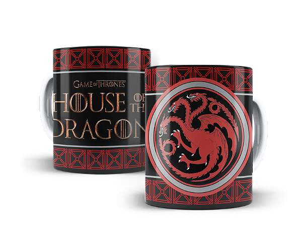 Caneca Brasão Família Dragão #028