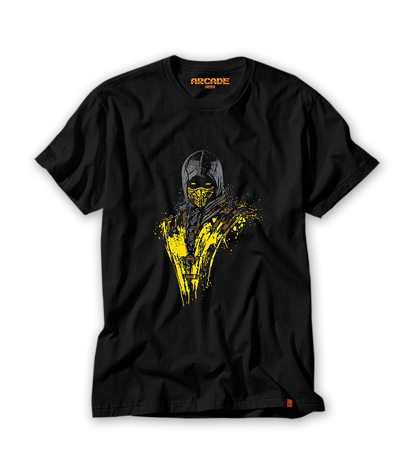 Camiseta Gamer Kombat Escorpião #135