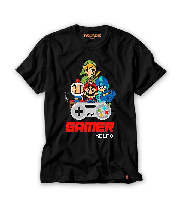 Camiseta Gamer Retro Friends #026