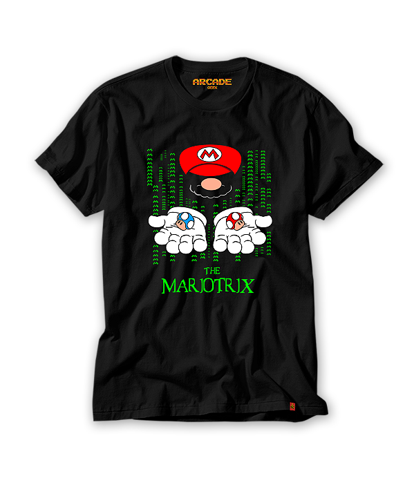 Camiseta Gamer Geek Mariotrix #057