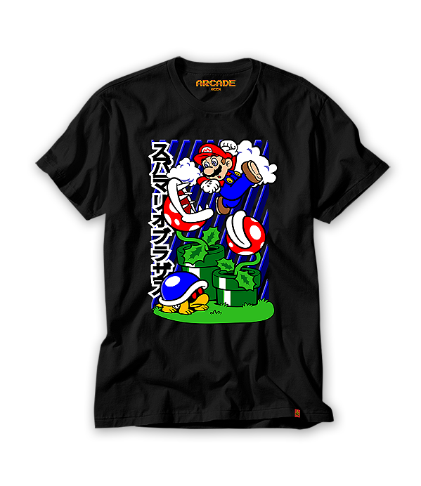 Camiseta Gamer Geek Mario Plants_2 #064