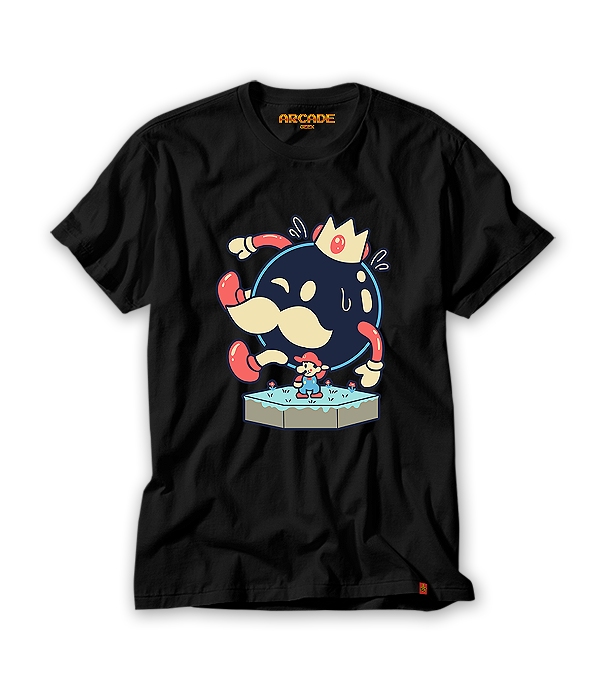 Camiseta Gamer Geek Mario Bomb #066