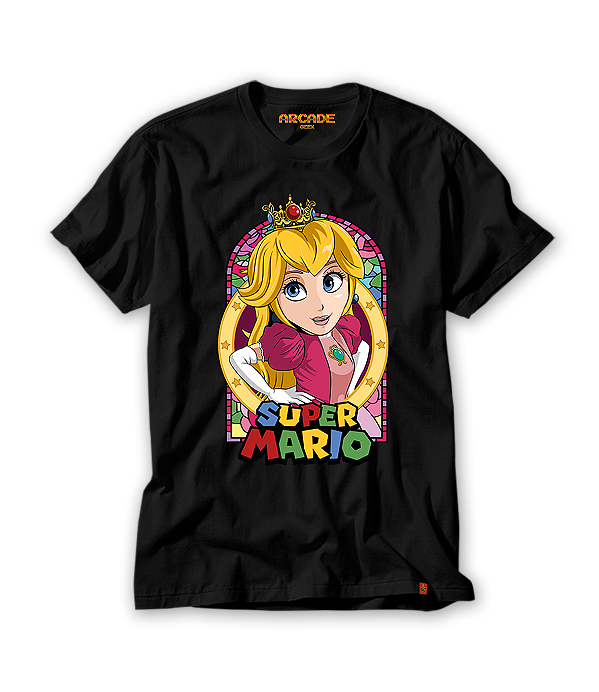 Camiseta Gamer Geek Mario Princess #071