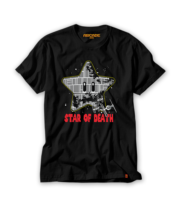 Camiseta Geek Star Death Wars Mario #102