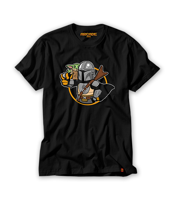 Camiseta Geek Star Baby Mando #115